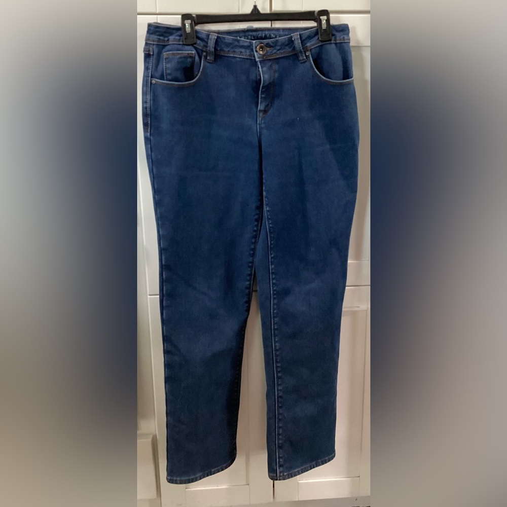 Natural Reflections Blue Straight Leg Jeans